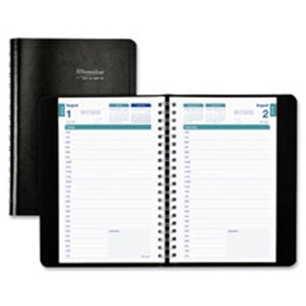 Rediform Rediform REDCA201BLK 12-Month Daily Academic Planner; Black REDCA201BLK